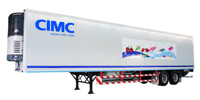 國(guó)際海運(yùn)冷藏運(yùn)輸半掛車